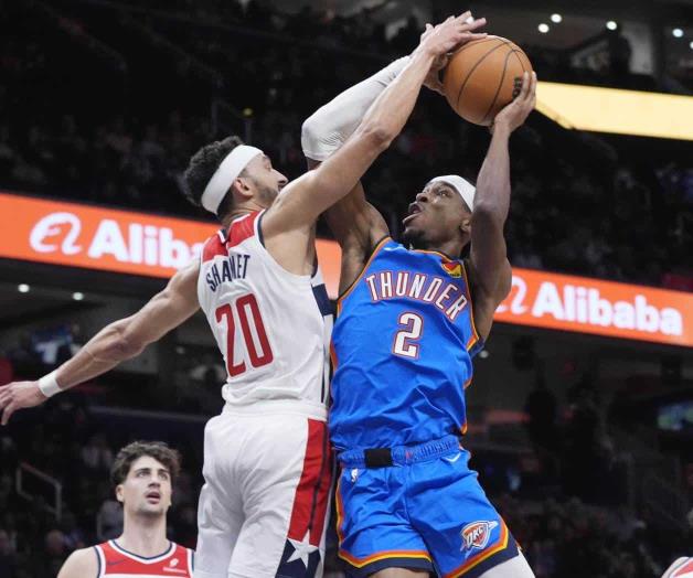 Se impone el Thunder a Wizards Se impone el Thunder a Wizards