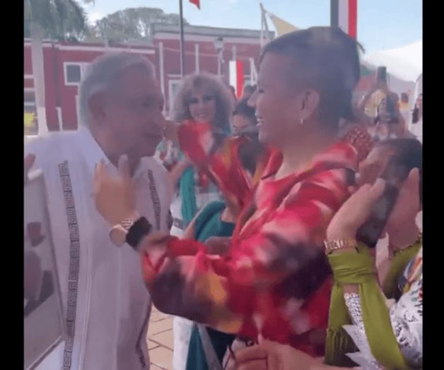 AMLO se disculpa con la diputada Salma Luévano AMLO se disculpa con la diputada Salma Luévano