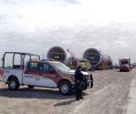 Desvían circulación por movimiento de calderas en Carretera Tampico-Mante