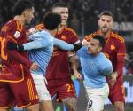 Se lleva Lazio un tenso derbi