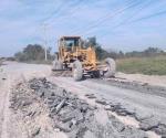 Rehabilitan brecha 115 destruida por los tr&aacute;ileres