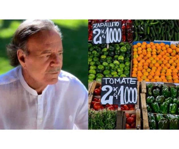 A Julio Iglesias le decomisan su despensa en aeropuerto dominicano