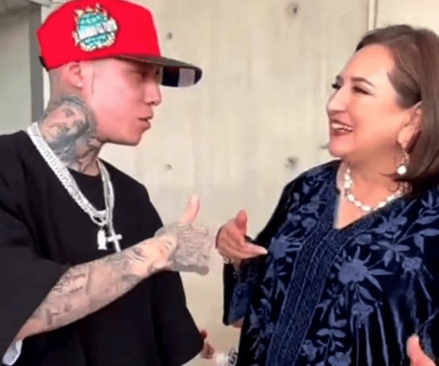 Santa Fe Klan le desea mucha suerte a Xóchitl Gálvez Santa Fe Klan le desea mucha suerte a Xóchitl Gálvez