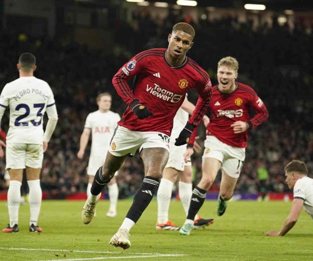 Man United empata 2-2 con Tottenham