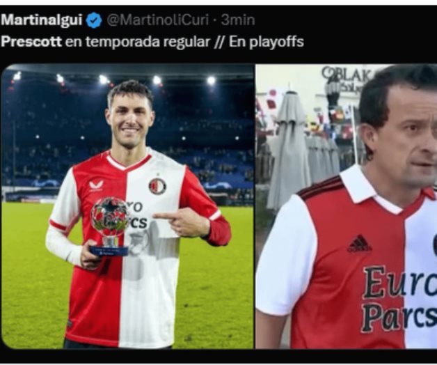 Los Cowboys fueron eliminados otra vez y los memes salen en redes