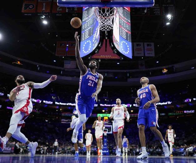 NBA: 76ers vencen 124-115 a Rockets NBA: 76ers vencen 124-115 a Rockets