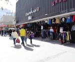 Mantienen compradores activa la peatonal Hidalgo
