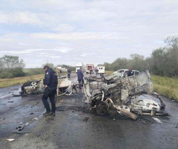 Mueren en encontronazo dos agentes de la GE en San Fernando