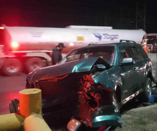 Choca contra muro en Altamira