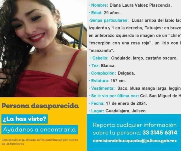 Encuentran a joven Diana Laura sin vida en Guadalajara