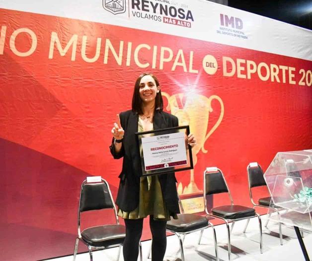 Es Sofía García la atleta del año en Reynosa Es Sofía García la atleta del año en Reynosa
