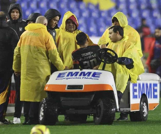 Javier Aquino se realiza estudios tras esguince en rodilla Javier Aquino se realiza estudios tras esguince en rodilla