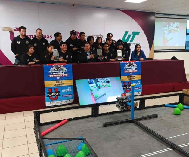 Obtienen en Chihuahua campeonato de robótica