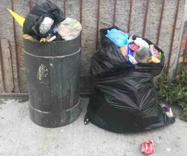 Reportan vecinos falla recolección Reportan vecinos falla recolección