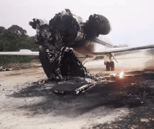 Destruye Venezuela aeronave de México