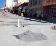 Reynosa | Piden acelerar los trabajos de remodelación en un tramo de la calle peatonal Hidalgo