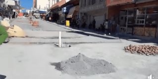 Reynosa | Piden acelerar los trabajos de remodelación en un tramo de la calle peatonal Hidalgo