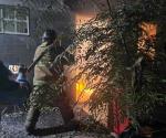 Sofocan conato de incendio en una vivienda