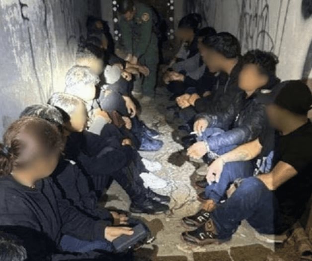 Cruzan migrantes a Texas por drenaje Cruzan migrantes a Texas por drenaje