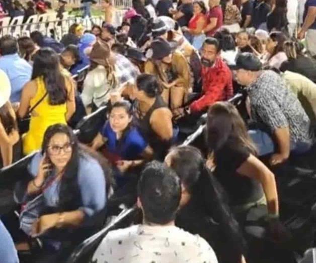 Registran disparos afuera de concierto de Carin León en Quintana Roo