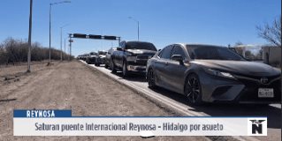 Reynosa | Saturan puente Internacional Reynosa - Hidalgo por asueto