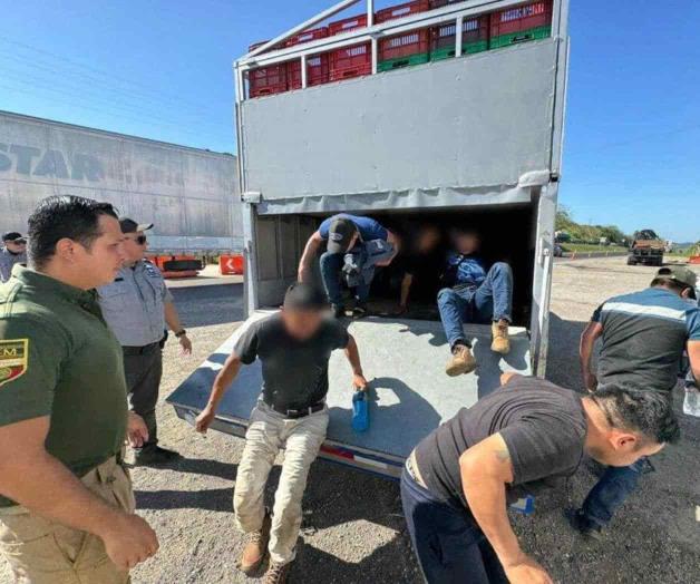 Ubican con rayos X a migrantes hacinados Ubican con rayos X a migrantes hacinados
