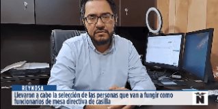 Reynosa | Autoridades del Instituto Nacional Electoral realizaron la primera insaculación