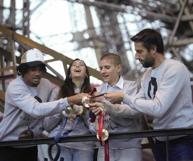 Presentan medallas de París 2024 Presentan medallas de París 2024