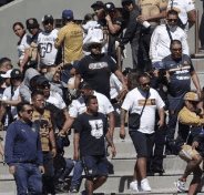 La Rebel protagoniza pelea en las gradas del estadio en CU