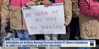 Reynosa | Capacitadores asistentes electorales visitarán casa por casa para buscar funcionarios de casillas