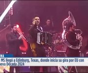 La Banda MS llegó a Edinburg, Texas, donde inicia su gira por EU con ´Tour Nueva Década 2024´