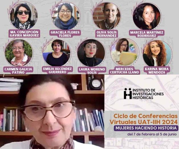 Inauguran conferencias ‘Mujeres haciendo Historia’