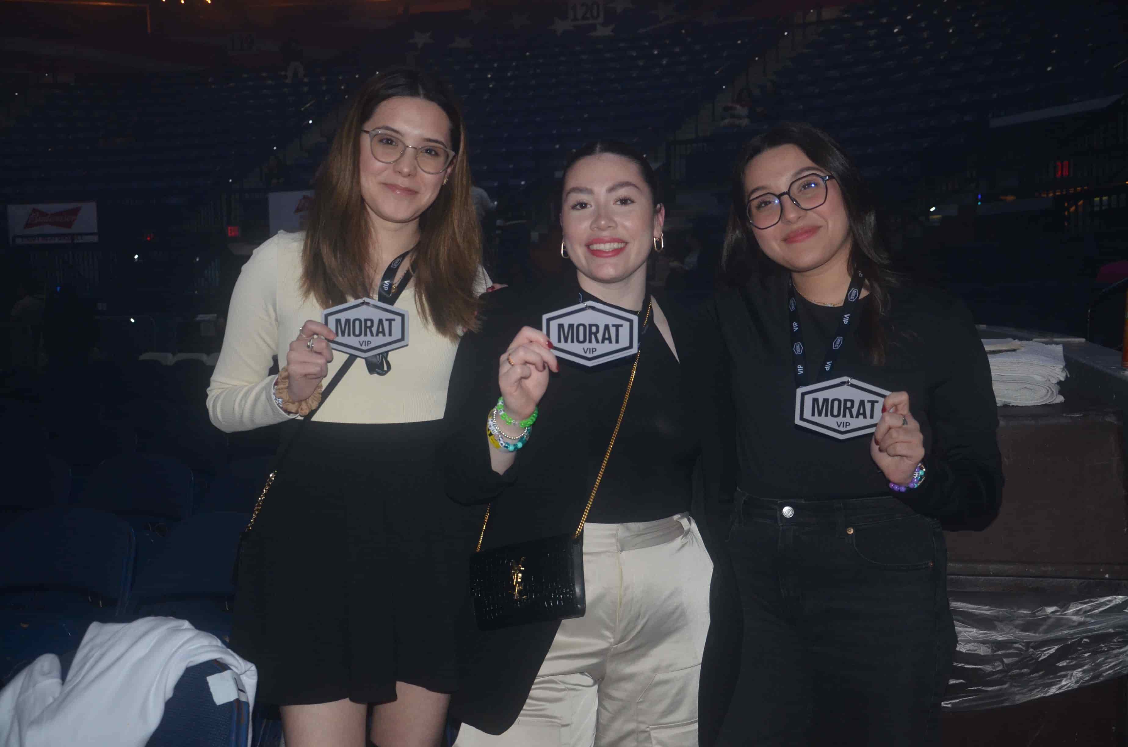 Isla del Castillo, Keyla y Kate Salazar.