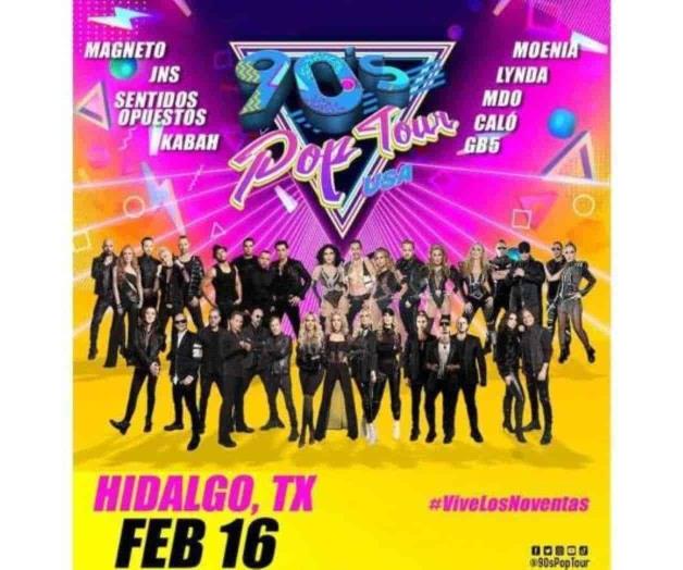 Están de vuelta los 90s Pop Tour USA