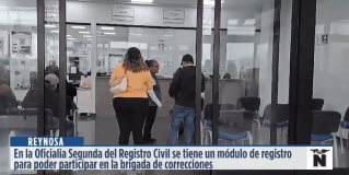 Reynosa | En la Oficialía Segunda del Registro Civil, ubicada en las instalaciones estatales de la colonia, Longoria