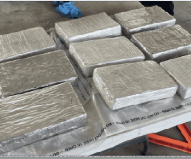 Incautan cocaína por valor de 459 mil dólares en Brownsville