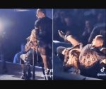 Madonna se cae con bailarín en pleno concierto