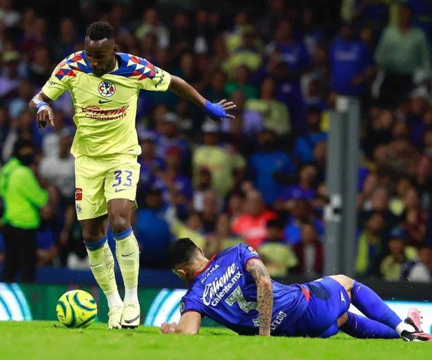 Sigue el dominio del América, vence a Cruz Azul 1-0