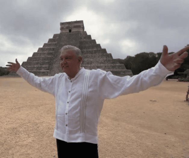 AMLO presume tiempos de recorrido del Tren Maya