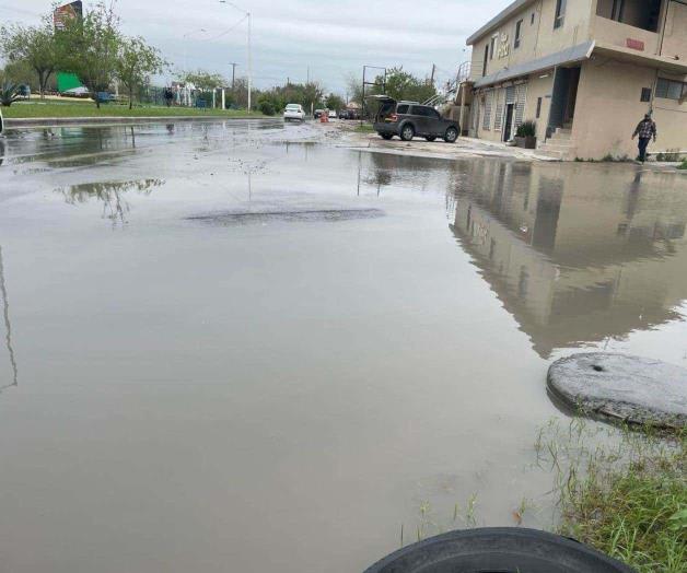 Megafuga de agua potable en Reynosa