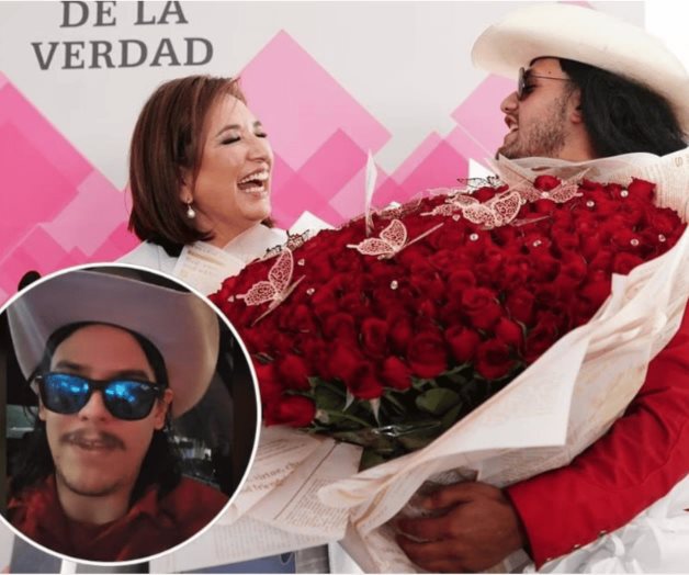 Tiktoker El Patrón se deslinda de video con Xóchitl Gálvez