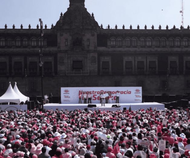 CNDH acusa que en Marcha de la Democracia hubo discursos racistas