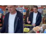 Captan a Leonardo DiCaprio comprando en un supermercado