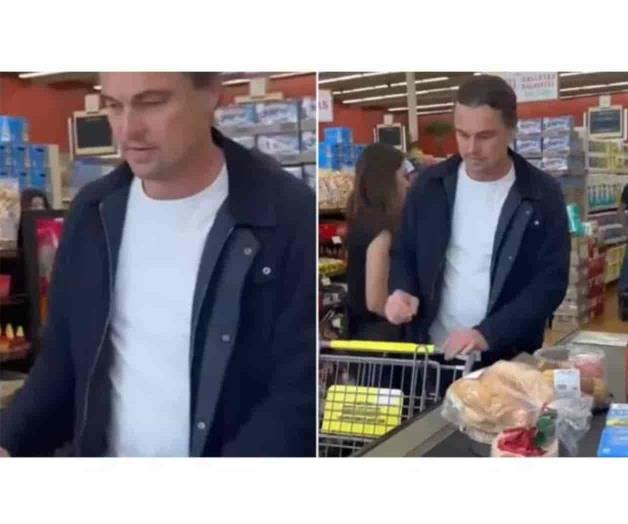 Captan a Leonardo DiCaprio comprando en un supermercado