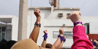 8M: Mujeres marchan en Reynosa por igualdad y seguridad