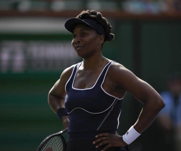 Venus Williams cae en su debut en Indian Wells