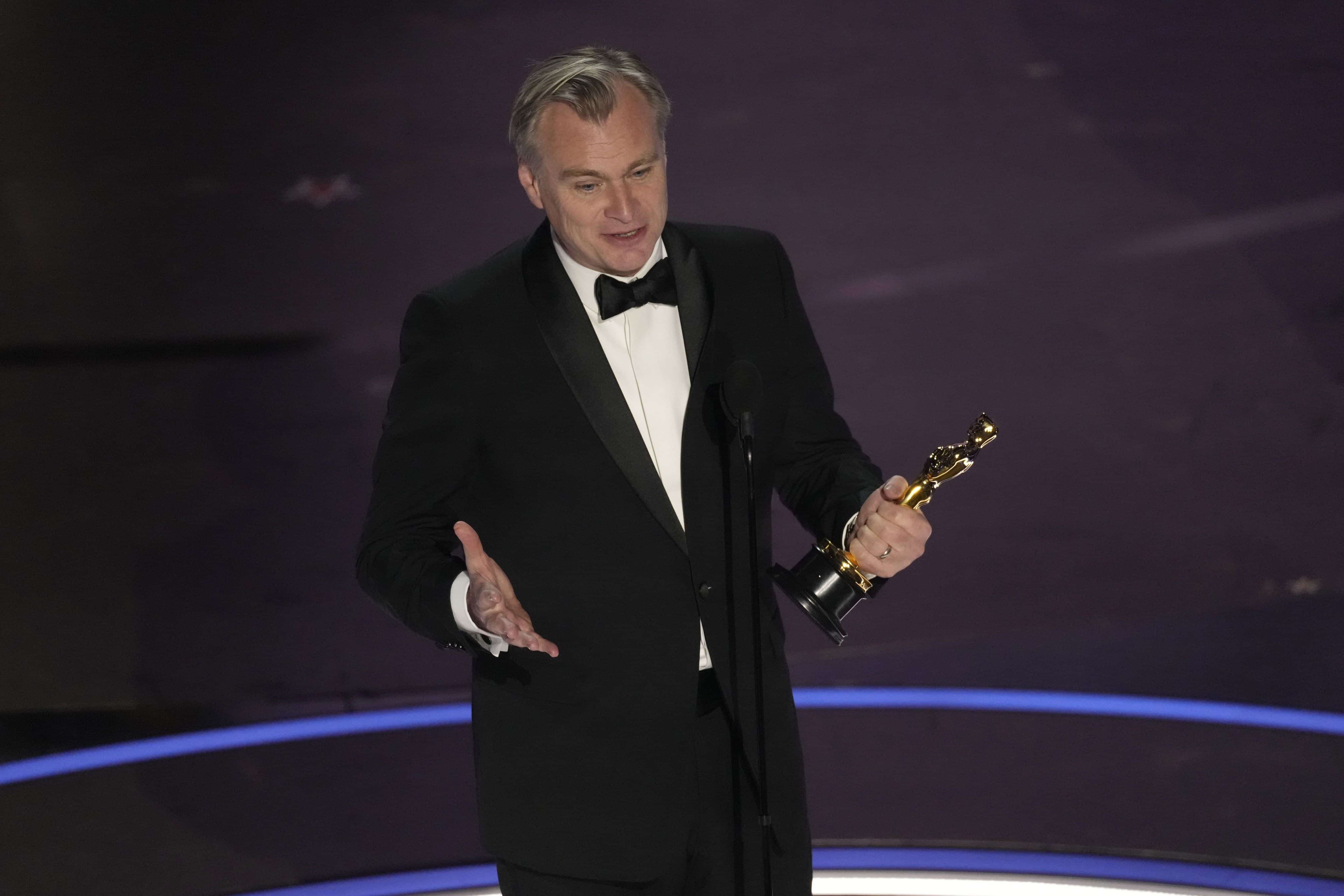 Christopher Nolan, Mejor Director por  ´Oppenheimer´.