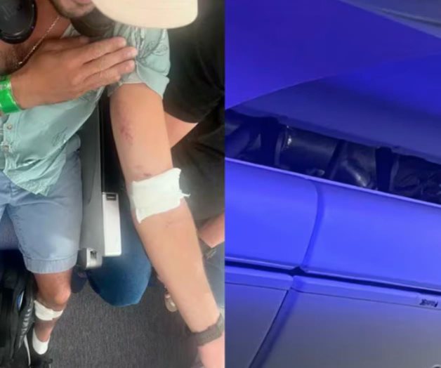 Reportan a 50 personas lesionadas en vuelo de Latam Reportan a 50 personas lesionadas en vuelo de Latam