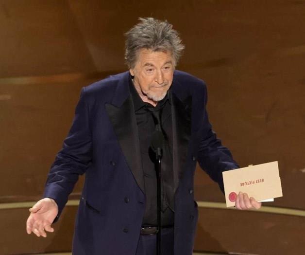 Al Pacino se deslinda de polémica en los Óscar