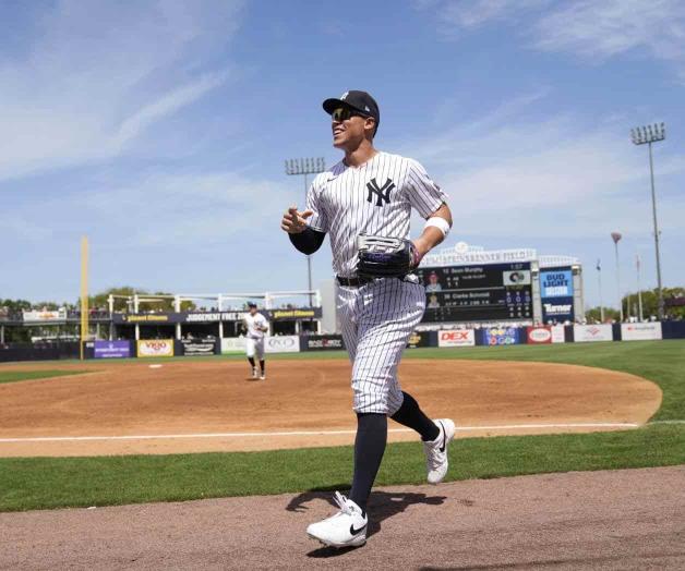 Espera Aaron Judge estar para inicio de temporada con Yankees